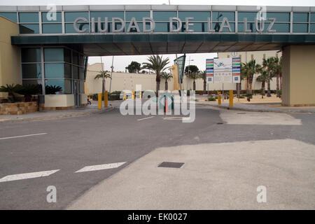 The Ciudad de la Luz film studio Alicante Spain Stock Photo