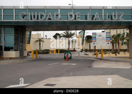 The Ciudad de la Luz film studio Alicante Spain Stock Photo