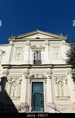 Basilica SS Silvestro e Martino ai Monti Rome Italy Stock Photo