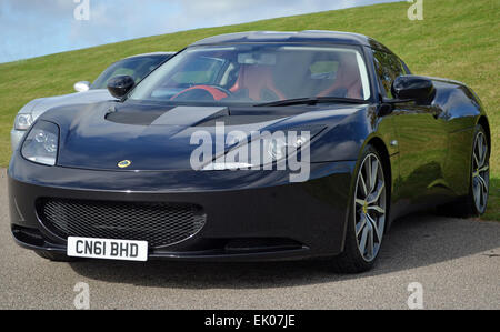 Black Lotus Evora Stock Photo