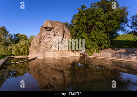 'Motherland calls' memorial in Volgorad (former Stalingrad), Russia. WorldWarII memorial Stock Photo