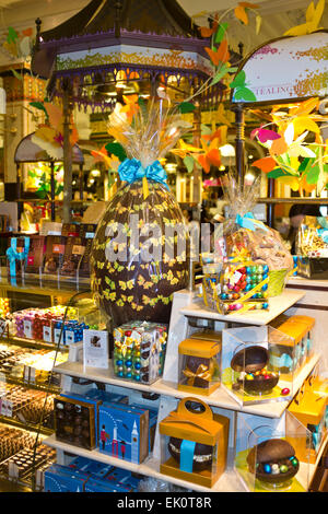 Harrods,London's prestige Luxury Store in Knightsbridge,Food halls,Teas,Easter Eggs,Chocolates,Fish,meats,Caviar,Oysters,London Stock Photo