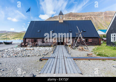 The Westfjords Heritage Museum in Isafjordur, Iceland Stock Photo