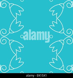 Seamless Floral Wallpaper Stock Vector Image & Art - Alamy