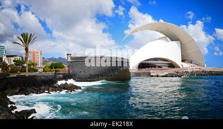 Auditorio Auditorium in Santa Cruz de la Tenerife island Canary islands Spain Stock Photo