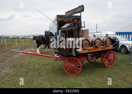 Thame, Oxon, UK. 5th April, 2015. Thame country show Day 1, Oxfordshire, 5th April 2015, picture from the annual dog, horse and crafts show near Oxford. Credit:  Stanislav Halcin/Alamy Live News Stock Photo