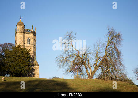 Culloden Tower, Richmond, North Yorkshire. Stock Photo