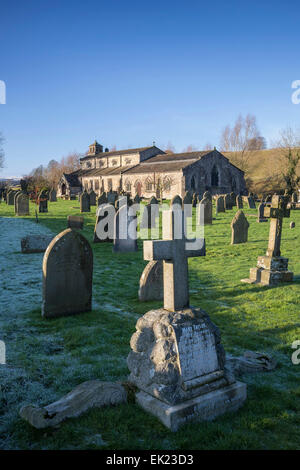 Linton Church, Grassington, North Yorkshire. Stock Photo