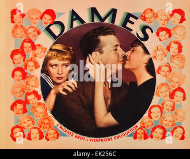 Dames - Movie Poster Stock Photo