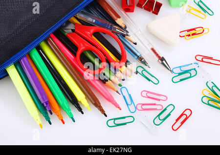 school stationery Stock Photo