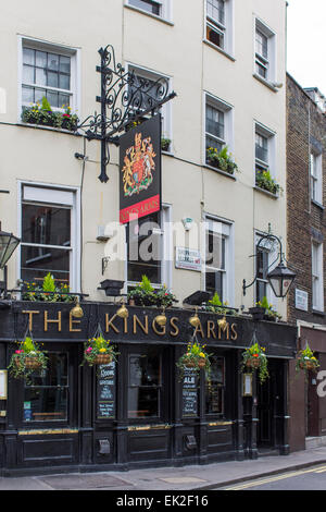 The Kings Arms pub Shepherd Market Mayfair London Stock Photo - Alamy