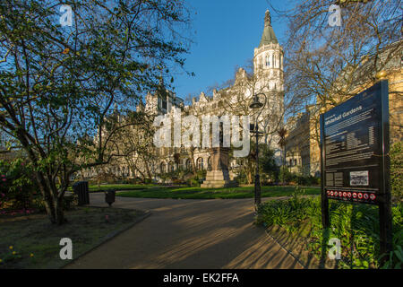 Whitehall Gardens, London Stock Photo