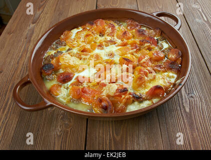 Babute - African dish,  originating region of the Congo. Stock Photo