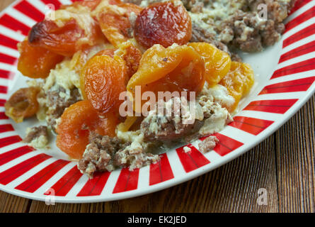 Babute - African dish,  originating region of the Congo. Stock Photo