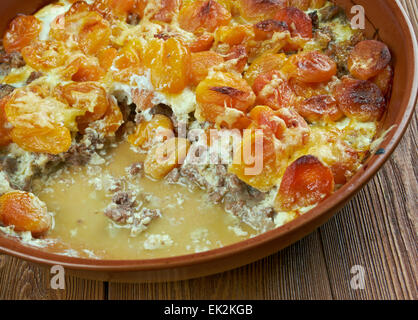 Babute - African dish,  originating region of the Congo. Stock Photo