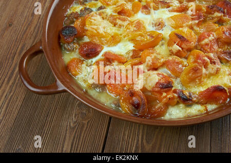 Babute - African dish,  originating region of the Congo. Stock Photo