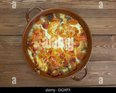 Babute - African dish,  originating region of the Congo. Stock Photo