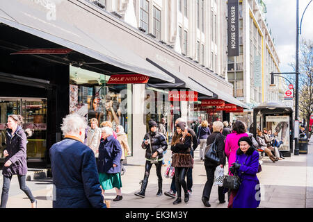 Oxford street - London Stock Photo