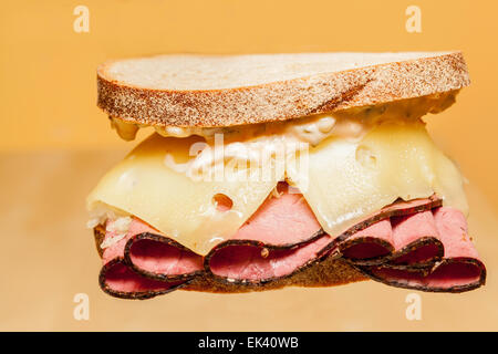 A Reuben Sandwich Stock Photo