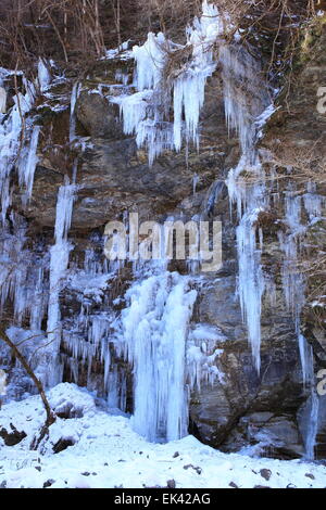 Icicle of Misotsuchi, Chichibu, Saitama, Japan Stock Photo - Alamy