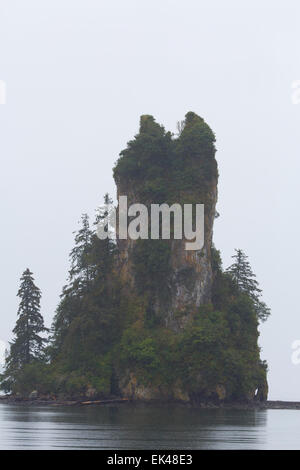 Misty Fjords National Monument, Ketchikan, Alaska. Stock Photo