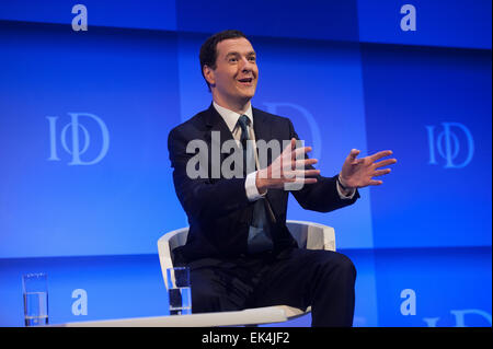 IOD Annual Convention held at the Royal Albert Hall. Featuring: George Osborne Where: London, United Kingdom When: 03 Oct 2014 Stock Photo