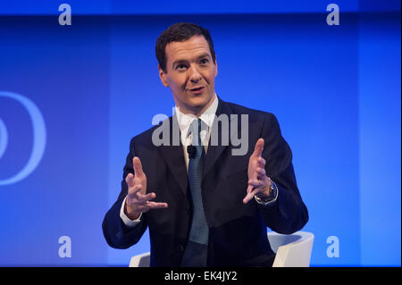 IOD Annual Convention held at the Royal Albert Hall. Featuring: George Osborne Where: London, United Kingdom When: 03 Oct 2014 Stock Photo