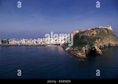 ITALY, Campania, Procica island, aerial view Stock Photo - Alamy