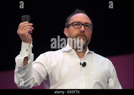 IOD Annual Convention held at the Royal Albert Hall. Featuring: Jimmy Wales Where: London, United Kingdom When: 03 Oct 2014 Stock Photo