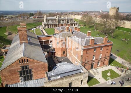 Lincoln Castle, Lincoln Victorian Prison, Lincoln courthouse Stock Photo