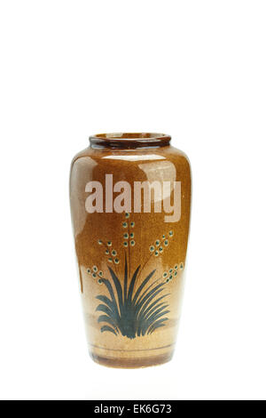 Ceramic vase isolated on white background Stock Photo - Alamy