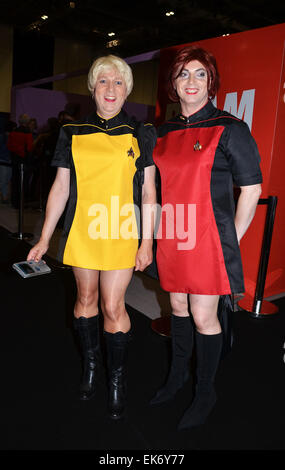 Destination Star Trek event at ExCel London - Inside Featuring: Atmosphere Where: London, United Kingdom When: 03 Oct 2014 Stock Photo