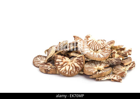 Dried Betel isolated on white background Stock Photo
