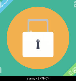 lock icon - Vector Stock Photo