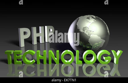 PHP Technology Stock Photo