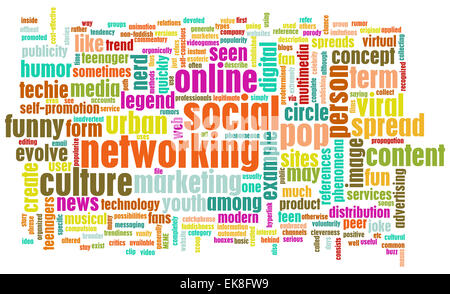 Social Networking Stock Photo