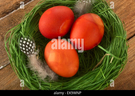 Easter eggs Stock Photo