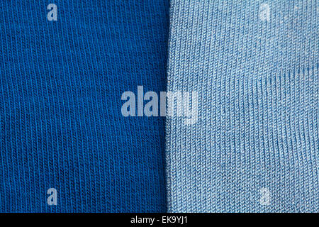 background of multi colored socks made of cotton Stock Photo