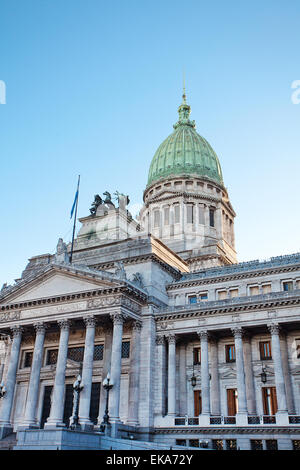 Building of Congress  in Buenos Aires, Argentina Stock Photo