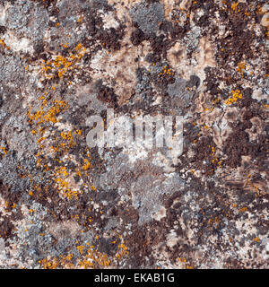 Natural granite stone texture background. Rough and rusty. Close-up, macro Stock Photo