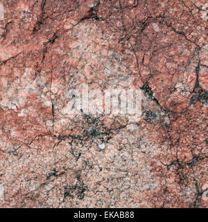 Natural granite stone texture background. Rough and rusty. Close-up, macro Stock Photo