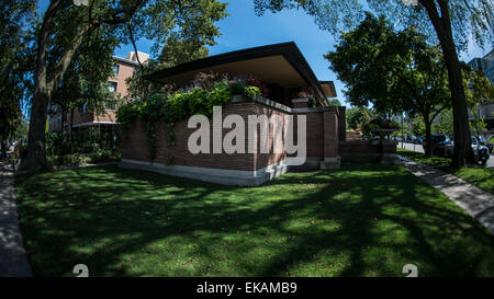 Frederick C. Robie House,Chicago Ill.exterior Stock Photo