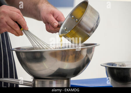 Cooking demonstration. Stock Photo