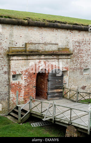 Fort Macon,designed by Brig. Gen. Simon Bernard & engineered by Robert ...