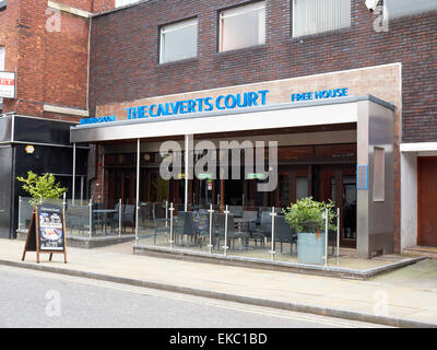 The Calverts Court Wetherspoon pub in Stockport Cheshire UK Stock Photo