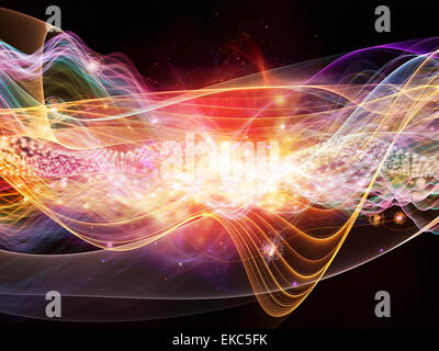 Realms of Dynamic Waves Stock Photo