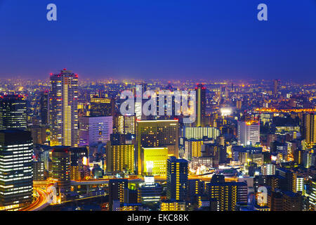 Osaka, Japan at the landmark Umeda District Stock Photo