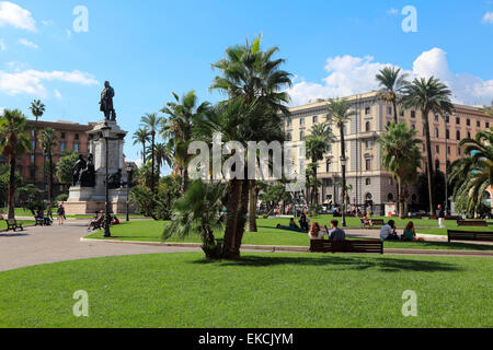 Italy Rome Piazza Cavour Stock Photo