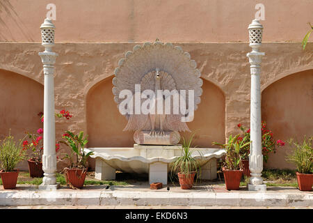 Chomu Palace Hotel, Rajasthan, India Stock Photo