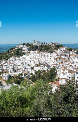 Casares Village, Sierra Nevada Mountains, Spain Stock Photo